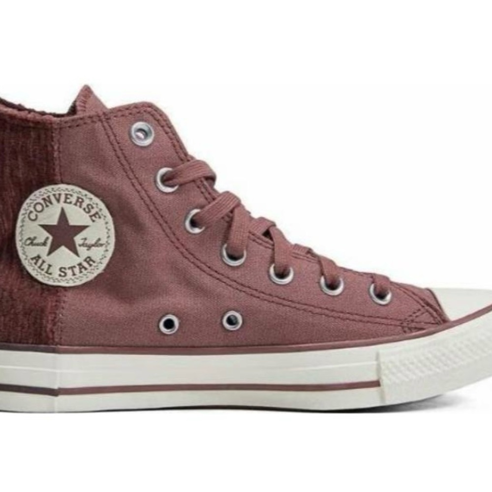 NWT Converse All Stars High-Top Sneakers in Wine Mauve